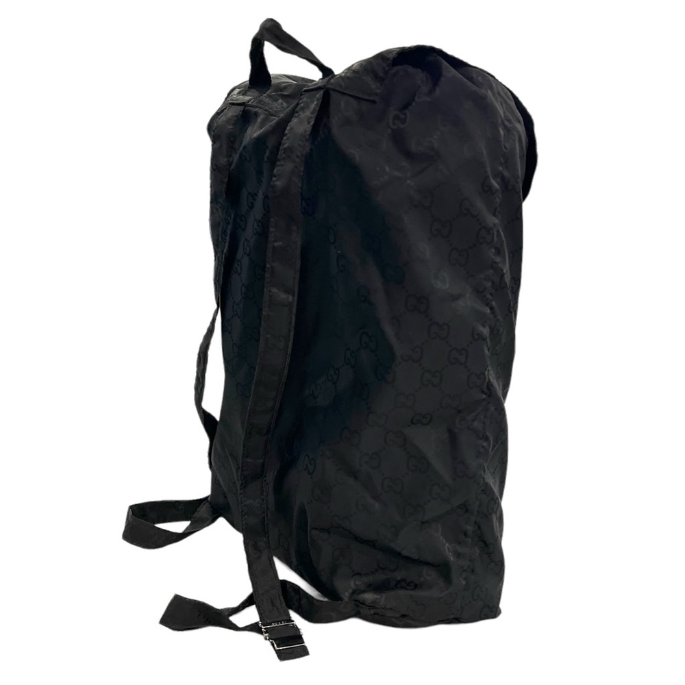 Gucci Monogram Nylon Bear Charm Backpack - image 3